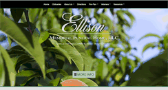 Desktop Screenshot of ellisonmemorialfuneralhome.com